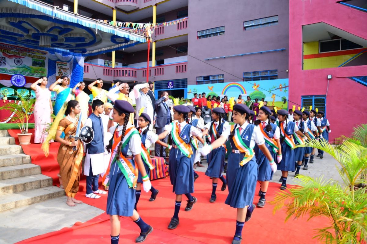 75th Independence day celebration Shanthiniketan Group of Institutions